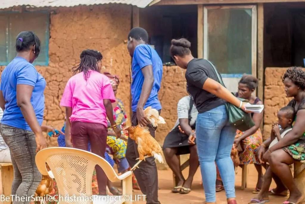 LIFT Ghana donates to Dravagah Community, Ghana