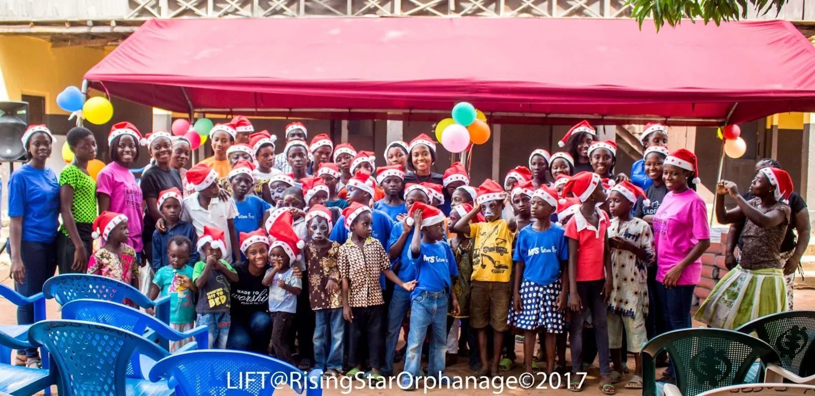 LiFT visits and donates to Rising Star Orphanage at Dodowa, Ghana.